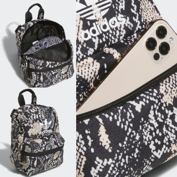 Adidas Unisex Mini Python Backpack - Picture 2 of 12